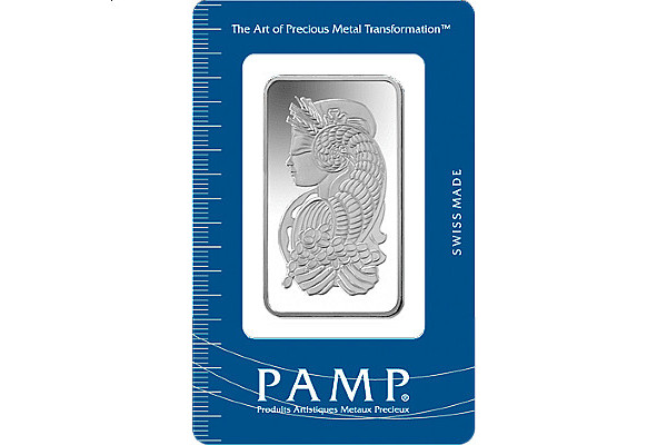 1oz PAMP Lady Fortuna Silver Bar  