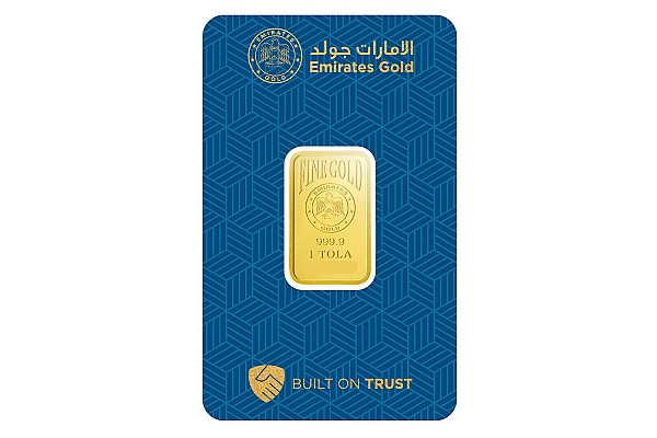 1 Tola Gold Emirates Gold Bar