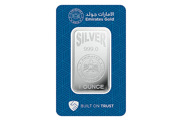 1oz Silver Emirates Gold Bar