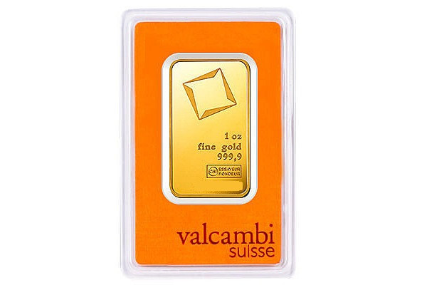 1oz Valcambi Suisse Gold Bar