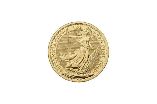 1oz Gold Coin Britannia King Charles III 2026 UK