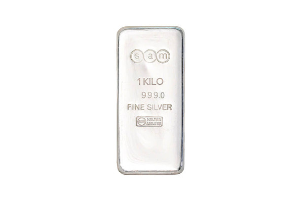 1kg Silver SAM Bar