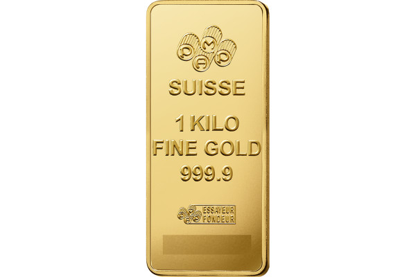 1kg Lady Fortuna Gold Minted Bar