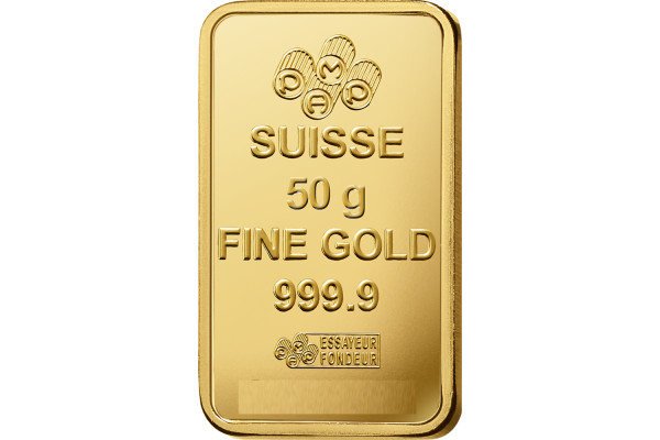 50g Lady Fortuna Gold Minted Bar