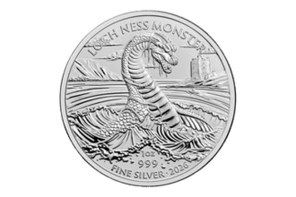 2026 1oz Silver Legendary Creatures Lochness Coin