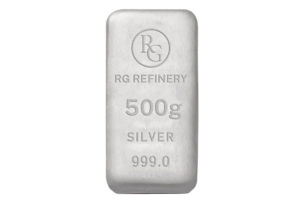 500g Silver RG Refinery Bar