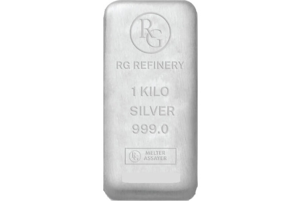 1kg Silver RG Refinery Bar
