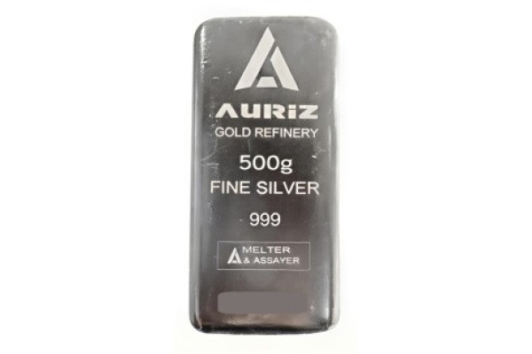 500g Silver Auriz Bar