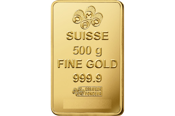 500g Lady Fortuna Gold Minted Bar