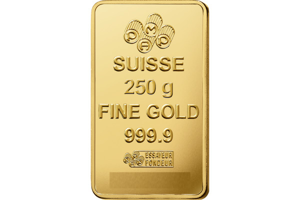 250g Lady Fortuna Gold Minted Bar