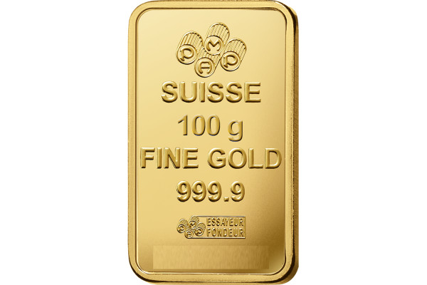 100g Lady Fortuna Gold Minted Bar
