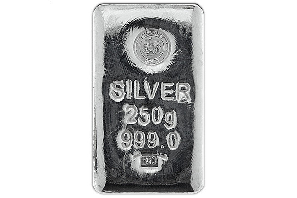 250g Silver Emirates Gold Bar