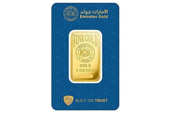1oz Gold Emirates Gold Bar