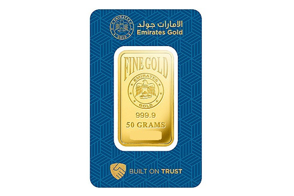 50g Gold Emirates Gold Bar