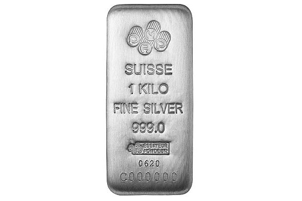 1kg PAMP Cast Silver Bar