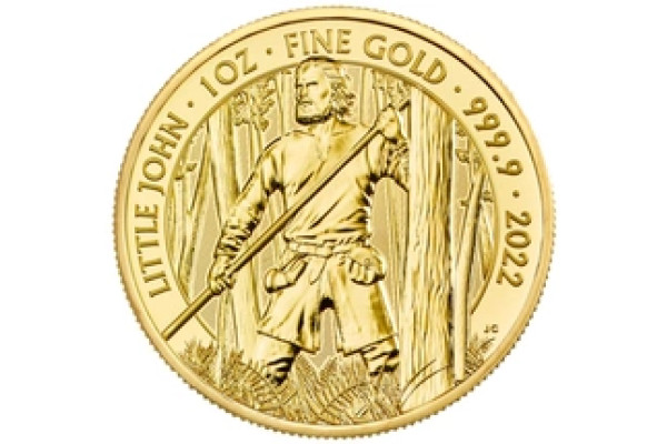 2022 Little John Gold Coin Myths & Legends 1oz