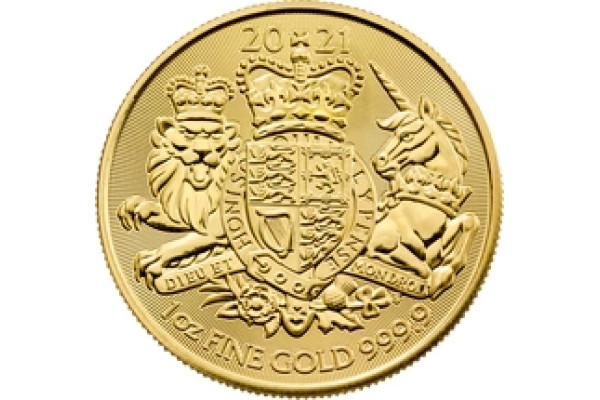 2021 Royal Arms 1oz Gold Coin