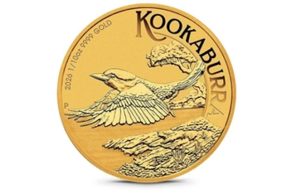 2026 1/10oz Australian Kookaburra Gold Coin