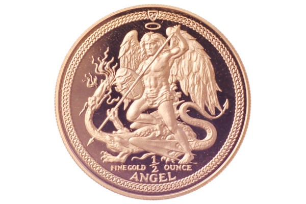 Isle of Man Angel Gold Coin 1/2oz