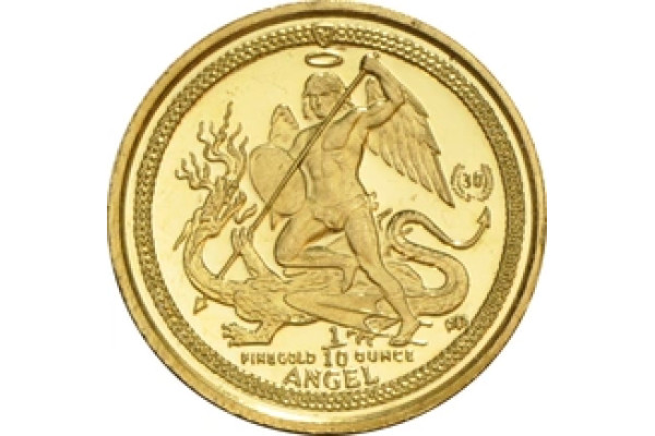 Isle of Man Angel Gold Coin 1/10oz