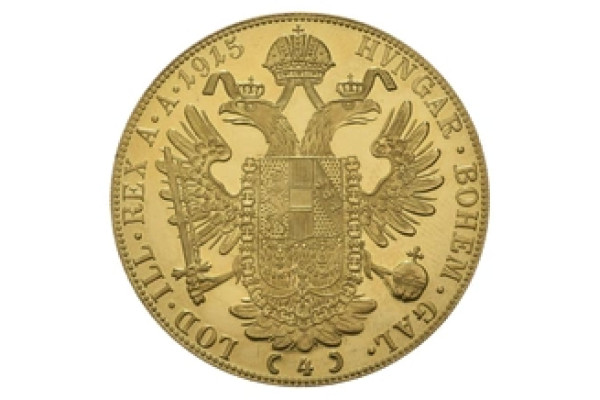1915 Austrian 4 Ducat Gold Coin