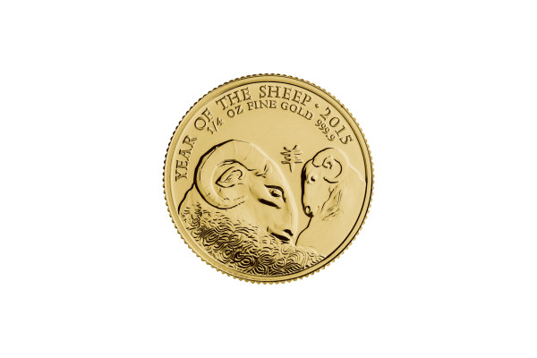 1/4 Oz Gold Lunar Year of the Sheep Coin
