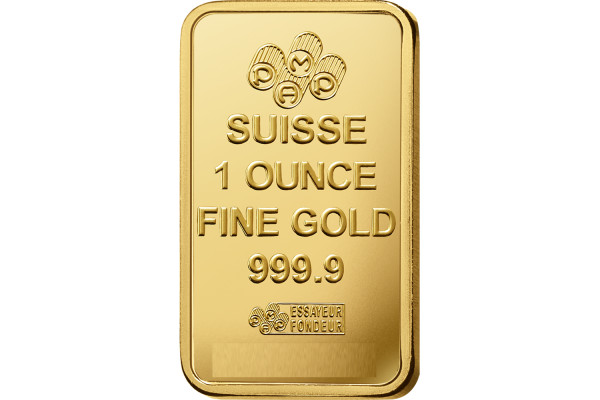 1oz Gold Lady Fortuna Gold Minted Bar